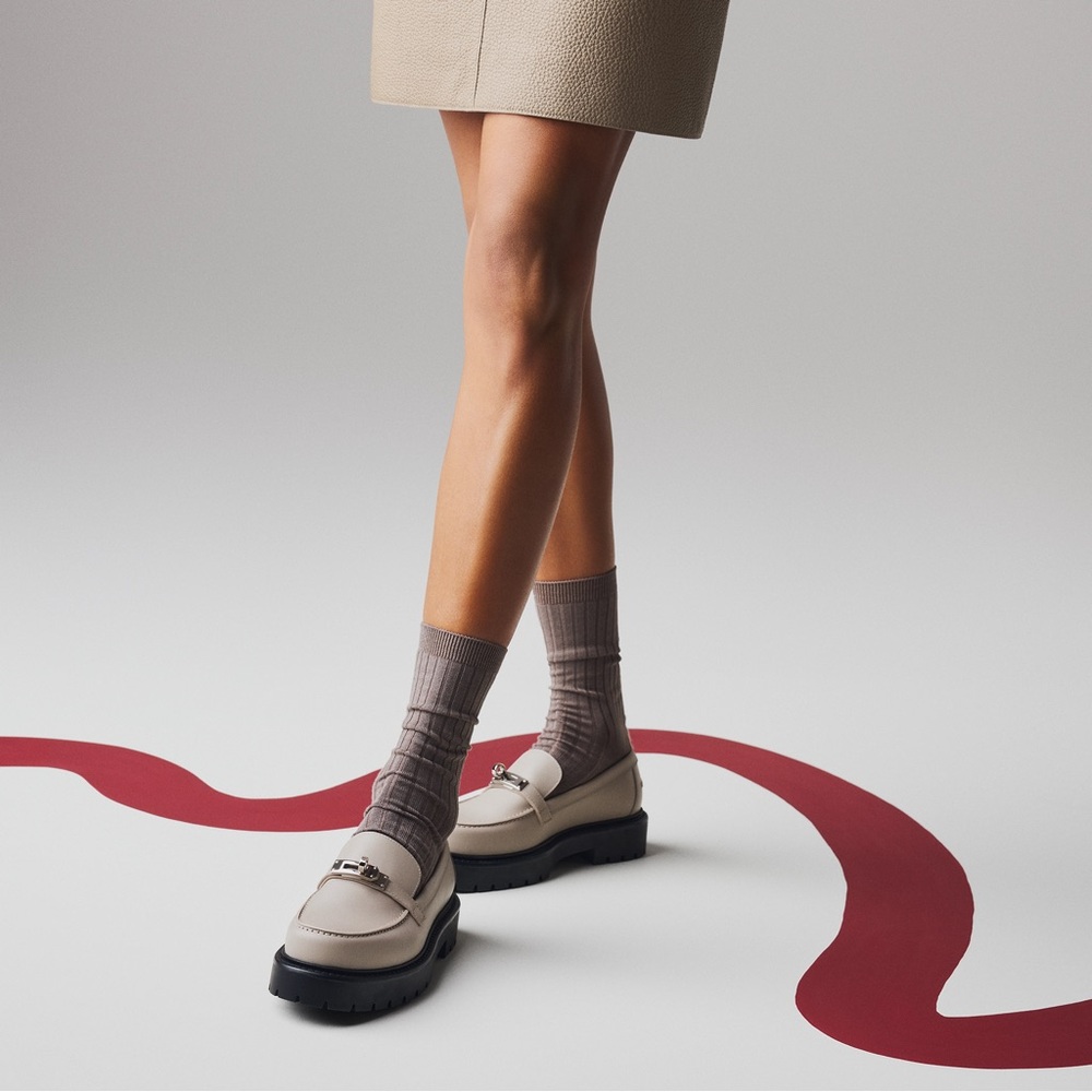 Hermes Icone loafer beige galet - Picture 3 of 9